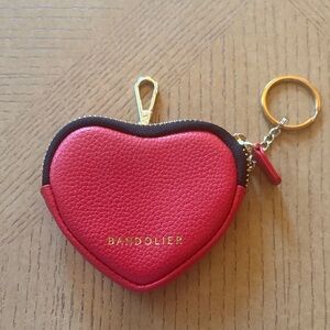 Bandolier Red Heart Keychain Holder